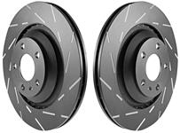 Rotors, EBC, 2006-07 CTS w/Sport, 2005-11 STS w/Perf, USR Slotted, RR, 12.6"