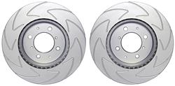 Rotors, EBC, 2004 XLR, BSD Slotted, Front, 12.8"