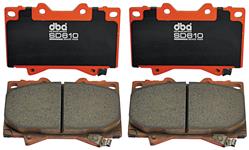 Brake Pads, DBA, 2004-07, 2014-15 CTS-V, 2006-09 STS-V, 13-15 ATS, SD610, Front