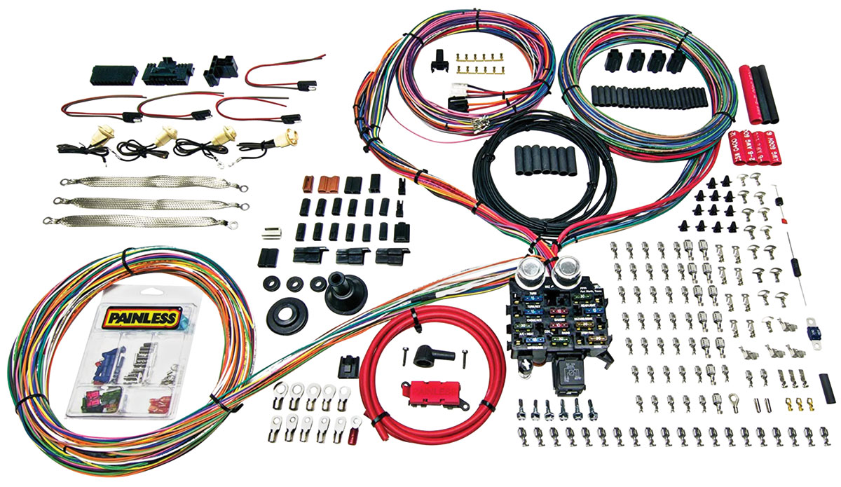 Wiring Harness, Painless Performance, Pro Series, 23 Circuit @