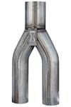 Exhaust Pipe, Y-Pipe, Black Widow Exhaust, 2-1/2" Single/2-1/2" Dual