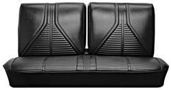 Seat Upholstery, 1967 Skylark, GS Front Split Bench w/o Armrest LEG