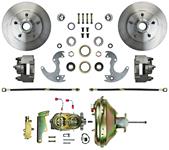 Disc Brake Set, Front, Right Stuff, 64-74 A-Body, For Factory 14" Wheels