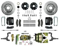 Disc Brake Set, Front, Right Stuff, 64-74 A-Body, Big Brake (13"), 9" Bstr/Mstr