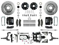 Disc Brake Set, Right Stuff, 1964-74 A-Body, Ft, Big Brake (13"), 8" Bstr/Mstr