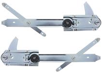 Window Regulator, 1961-64 Pontiac/Cadillac, HT/CNV, Manual Front, Pair