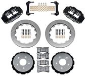 Disc Brake Set, Wilwood Superlite 4R, Rear, 2004-09 XLR, 12.88" Vented Rotor