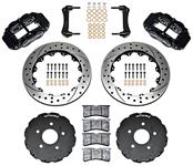 Disc Brake Set, Wilwood Superlite 6R, Front, 2004-09 XLR, 13.06" Vented Rotors