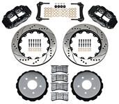 Disc Brake Set, Wilwood Superlite 4R, Rear, 2004-09 XLR, 14" Vented Rotors