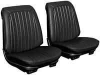 Seat Upholstery, 1972 GTO/Lemans, Front Buckets DI