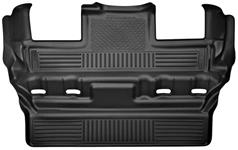 Floor Liner, Husky Liners, 2015-20 ESC, X-Act Contour, 3rd Row, w/2nd Row Bucket