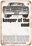 Sign, Aluminum 10"x14", 1967 4-4-2 Keeper Of Cool