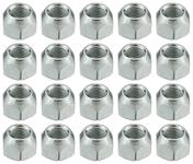 Lug Nut, Open-Ended, 7/16"-20, 20-pc Kit