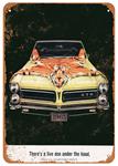 Sign, Aluminum 10"x14", 1965 GTO Tiger