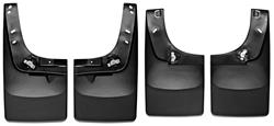 Mud Flaps, No-Drill, 2007-14 Escalade/ Escalade ESV, Front And Rear