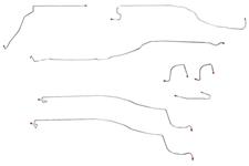 Brake Line Set, 2003-06 Escalade, Front, 2WD, W/ Coil Springs, W/TC, 8-Pc