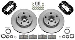 Disc Brake Set, Wilwood CL Dynalite, Front, 73-76 A-Bdy w/AFX Spdl, 11" Rotors