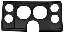 Gauge Mount Panel, AutoMeter, 5"(2) & 2-5/8"(4), 1982-87 Malibu/EC/MC