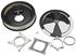 Air Cleaner, Lokar, LS 14" Classic  w/ TB and 4150 Adapters