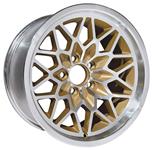 Wheel, US Wheel, Snowflake Series 350, Gold, 17x9, 5x4.75 BP, 5.125 BS