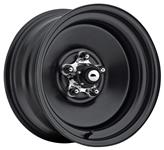 Wheel, US Wheel, Rat Rod Series 68, Matte Black, 15x5, 2.25 BS