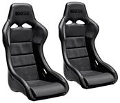 Seat, Sparco, QRT Performance, Leather/Alcantara, Pair