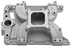 Intake Manifold, Torker II, 1965-77 Pontiac 400-455, EFI, Satin