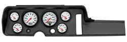 Gauge Mount w/ Gauges, AutoMeter, 3-3/8"(2) & 2-1/16"(4), 1968 TMP/LM/GTO