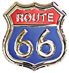 Sign, Route 66, 24" x 24"