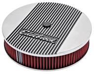 Air Cleaner, Edelbrock, Elite 2 Series, Oiled 3", Round 14", Deep Flange