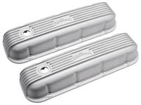 Valve Covers, Edelbrock Classic, 1965+ Chevy BB, 3.5" Tall