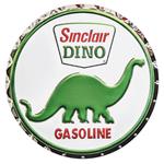 Sign, Sinclair Dino Circle Elite 22" x 22"