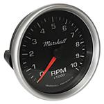 Tachometer, 5" In-Dash, 0-10,000 RPM, Full Sweep Electric