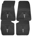 Floor Mats, Rubber 1966-72 Pont A, 1971-72 Bonn/Cat, 1969-72 GP, Original Style