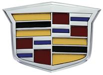 Emblem, Grille, 2014 CTS, 2.0, Crest, w/o Collision Alert