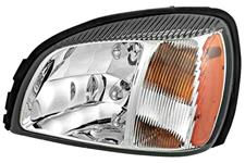 Headlights, Crystal, OEM, 2000-03 DeVille