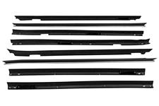 Window Felts, 1980-89 Fleetwood/Deville, Front/Rear, 4-Door