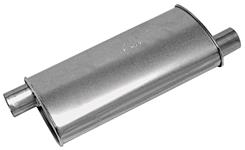 Muffler, Oval, 1962-64 Corvair Turbo