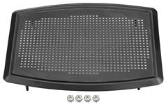 Grille, Rear Speaker, 1964-80 GM, Square Side, Black