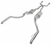 Exhaust Set, Doug's Headers, 1964-72 Chevelle, LS Swap