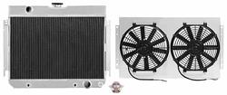 Radiator/Fan Combo, Mishimoto, 1965-67 Chevelle/El Camino, Small Block