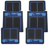 "Chevelle" Logo Rubber Floor Mats