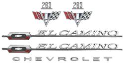 Emblem Kit, 1966 El Camino 283