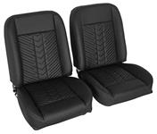 Bucket Seats, PUI, 1964-72 A-Body, Sport Mod 2, Low Back