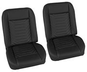 Bucket Seats, PUI, 1964-72 A-Body, Sport Mod 1, Low Back