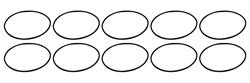 O-Ring, Filter Housing, Aeromotive, In-line 2-1/2" OD (10-pack)