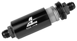 Fuel Filter, Inline, Aeromotive, 100 Micron, AN-10 Male, 2" OD