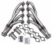 Headers, Husler LS Swap, 1968-72 A-Body, 1-3/4" Mid-Length, 3" Ball Collector