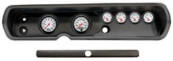 Gauge Mount w/ Gauges, AutoMeter, 3-3/8"(2) & 2-1/16"(4), 1964-65 Chevelle/EC