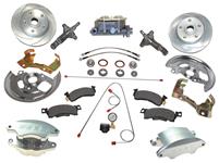 Disc Brake Conv., SSBC-USA, 64-72 A-Body, FR, Super Twin, Man. Brakes, 11" w/MC